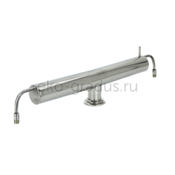 Холодильник Димрота горизонтальный , кламп 2 дюйма