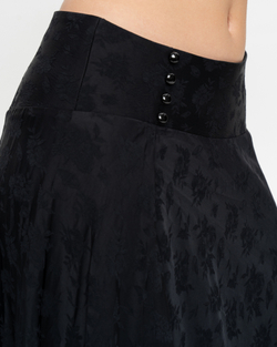 Асимметричная юбка миди из вискозы