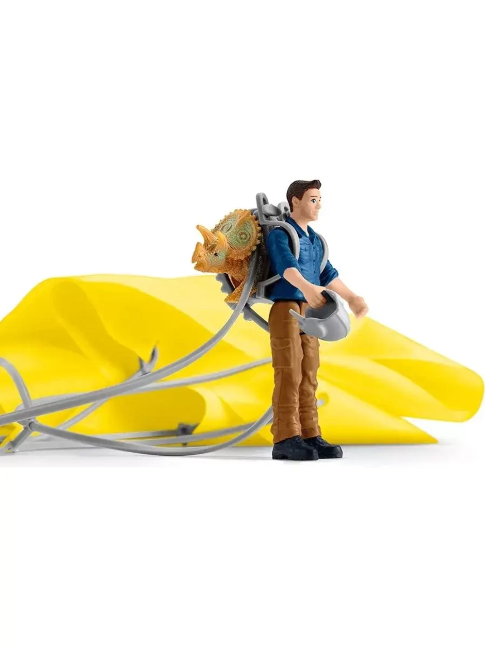 Набор Спасение Динозавра с парашютом Schleich 41471