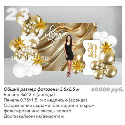 Фотозона Новый год 023