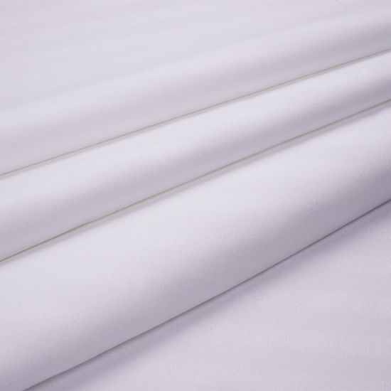 Простыня White, страйп полисатин  240x220  Domtekc