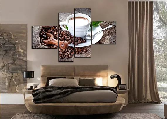 Модульная картина "Кофейное утро"