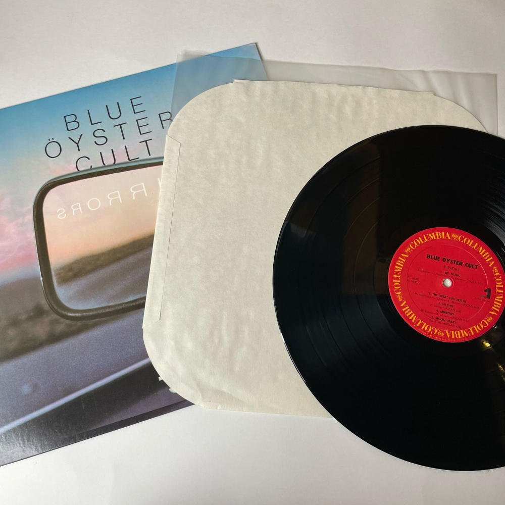 Винтажная виниловая пластинка LP Blue Oyster Cult Mirrors (USA 1979) Moon Crazy