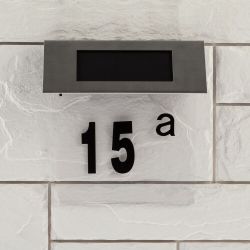 Светильник уличный ЭРА ERASF22-40 на солнечных батареях настенный Номер дома 2 4 LED