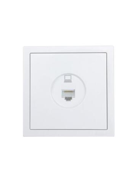 Розетка компьютерная 1-мест. СП ZIMA кат.5 бел. LEZARD 704-0288-139