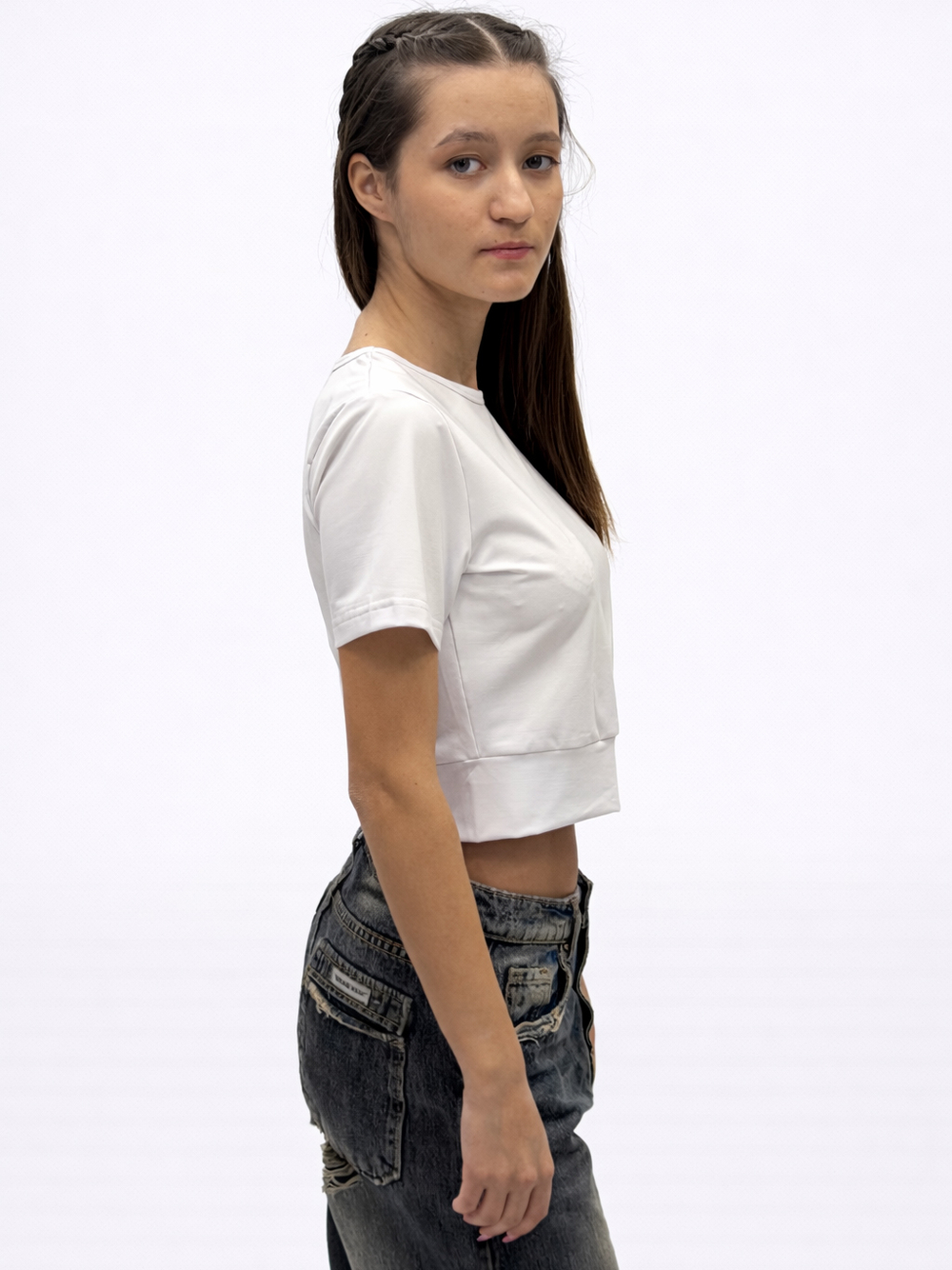 Футболка трикотажная для девочки 7-11 лет Fleur de Vie