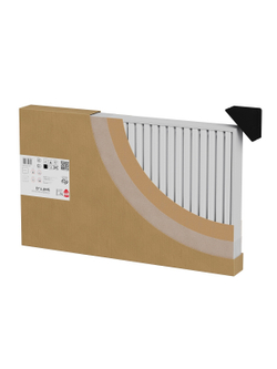 Дизайн-радиатор Royal Thermo Shift Q30 VC2050 - 12 секц. RAL9016