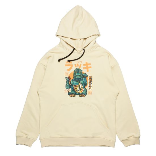 Худи STEAL CHILL Годзила бежевый