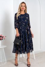 Платье Хелен (темно-синий) Р11-1075/4 Nikol