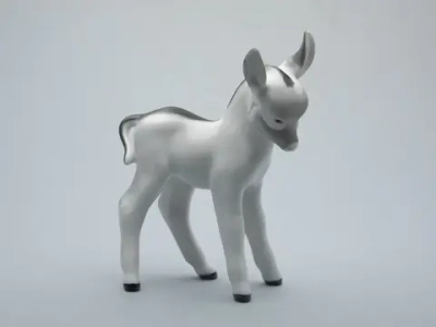 Скульптура Ослик стоящий арт. 82.00965.00.1