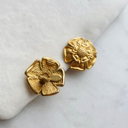 Клипсы Escada цветы