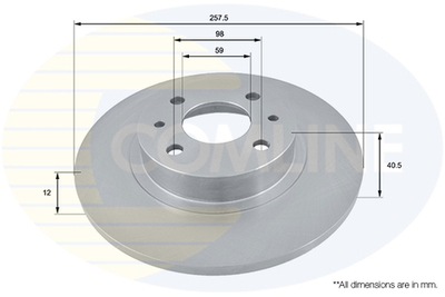 COMLINE - ADC1802-CML - Brake Disc