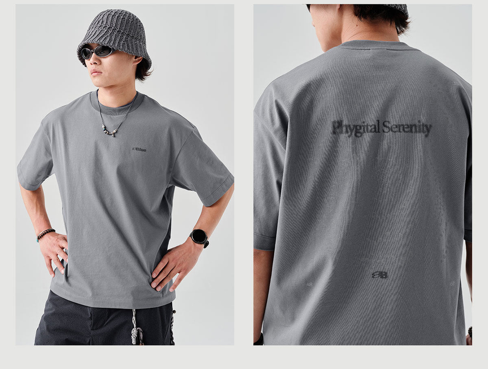 Футболка Nothomme BlueMonte Serenity графит