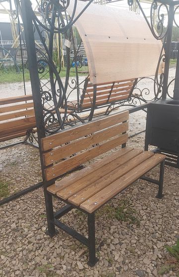 Мангал Беседка ковка (мангал + 2 скамейки)