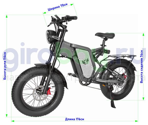 Электровелосипед Syccyba Impulse X20 Lite (48V/20Ah) - Спицы фото №2