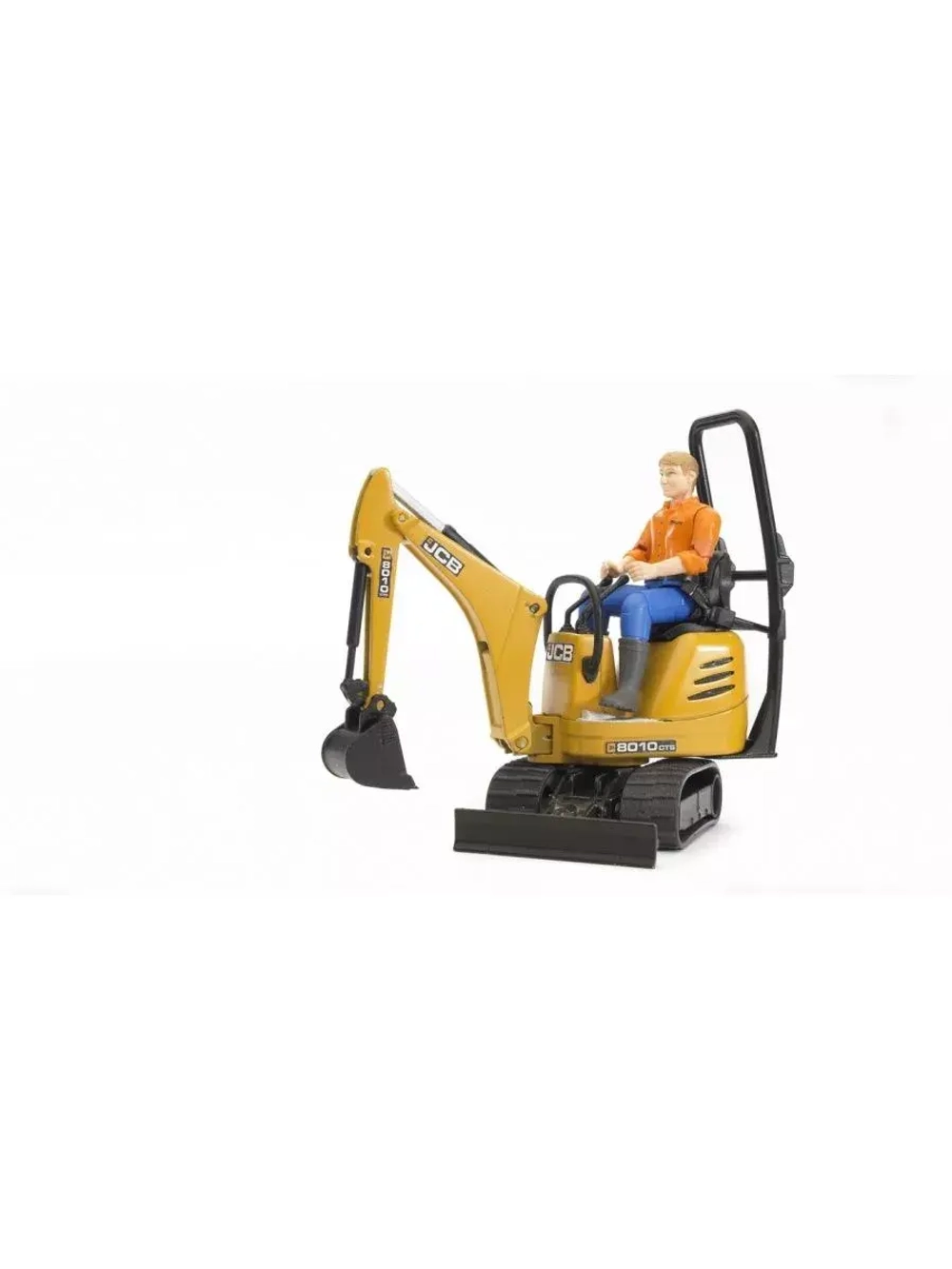 Мини экскаватор JCB 8010 CTS и рабочий Bruder 62002