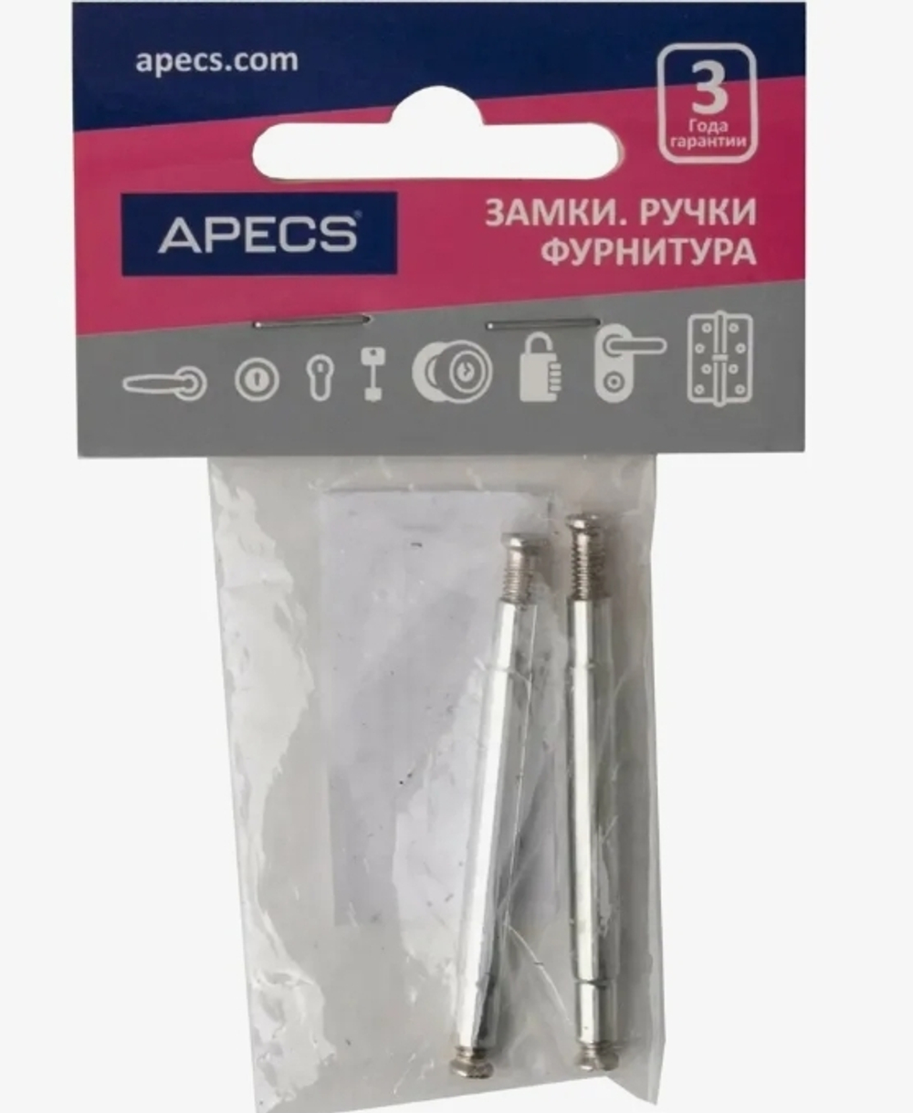 Стяжка винтовая Apecs SCR-M4-10 50-NI (2шт)