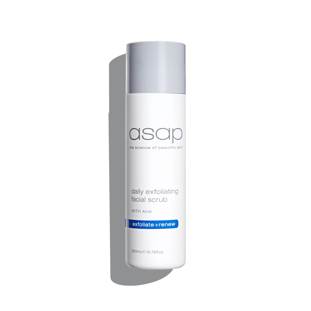 Asap_Daily exfoliating facial scrub, 200 ml / Эксфолиирующий гель-скраб для ежедневного применения