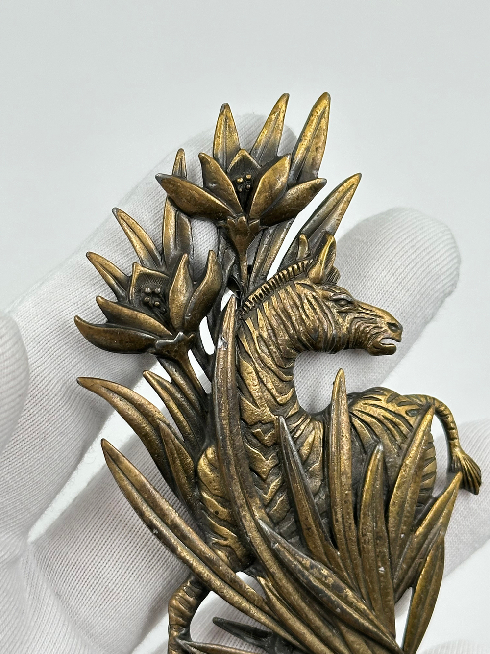 Брошь Зебра JJ