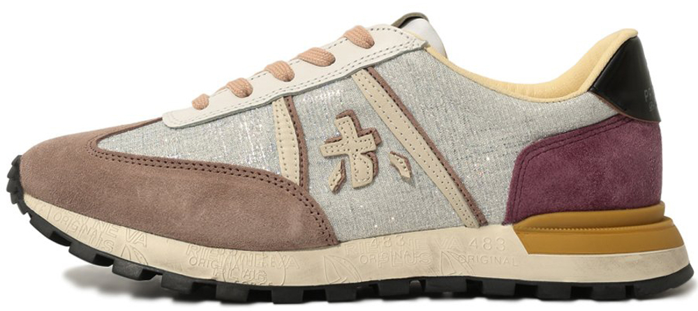 Premiata John Low D Grey Brown женские