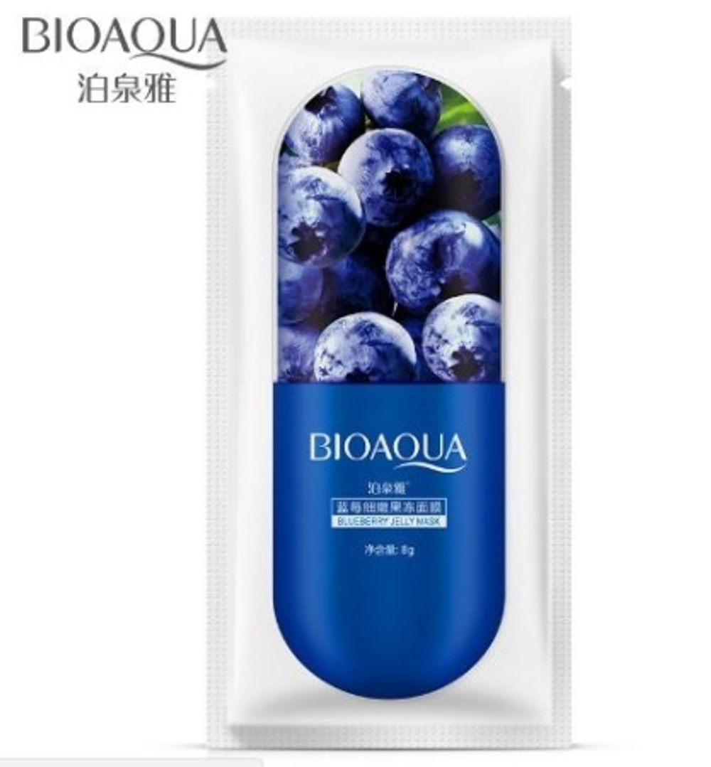BIOAQUA Маска–желе для лица с экстрактом голубики