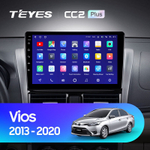 Teyes CC2 Plus 10.2" для Toyota Vios 2013-2020