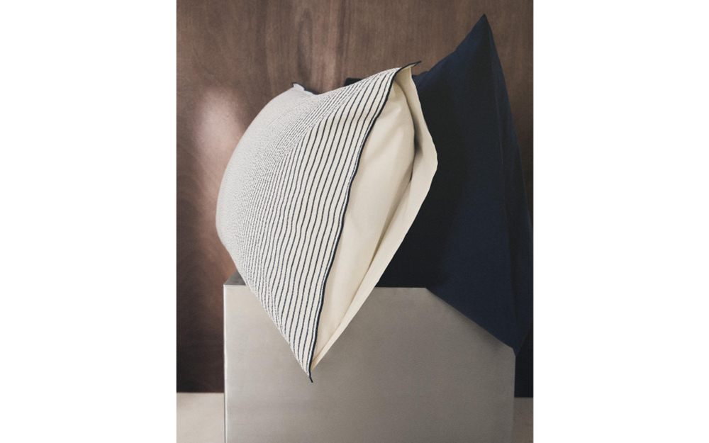 Наволочка Zara Home, хлопок 100%, в полоску, 4124/091