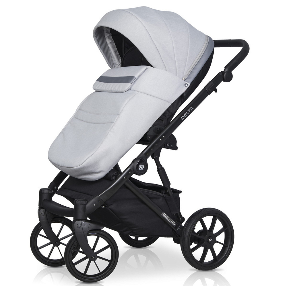 Детская коляска Riko Basic Delta 3 в 1 01 Grey Fox
