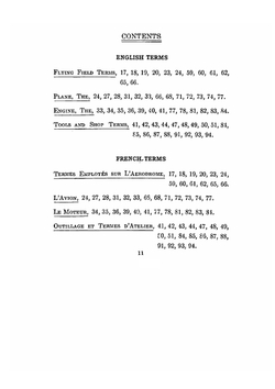 Glossary of aviation terms. Termes d'aviation. English-French. Français-anglais | V.W. Page