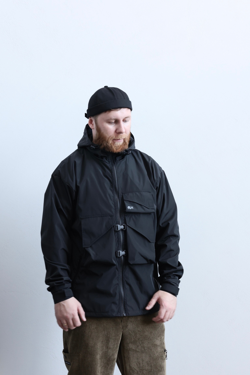 Ветровка BLK CROWN Шторм Черный