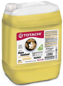 NIRO™ EURO COOLANT OAT TECHNOLOGY КОНЦЕНТРАТ TOTACHI Антифриз желтый (20 Литров)