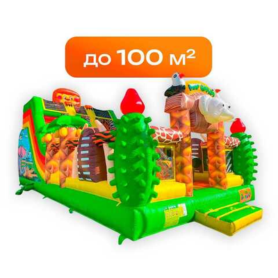 Средние батуты от 20 до 100 кв. м.