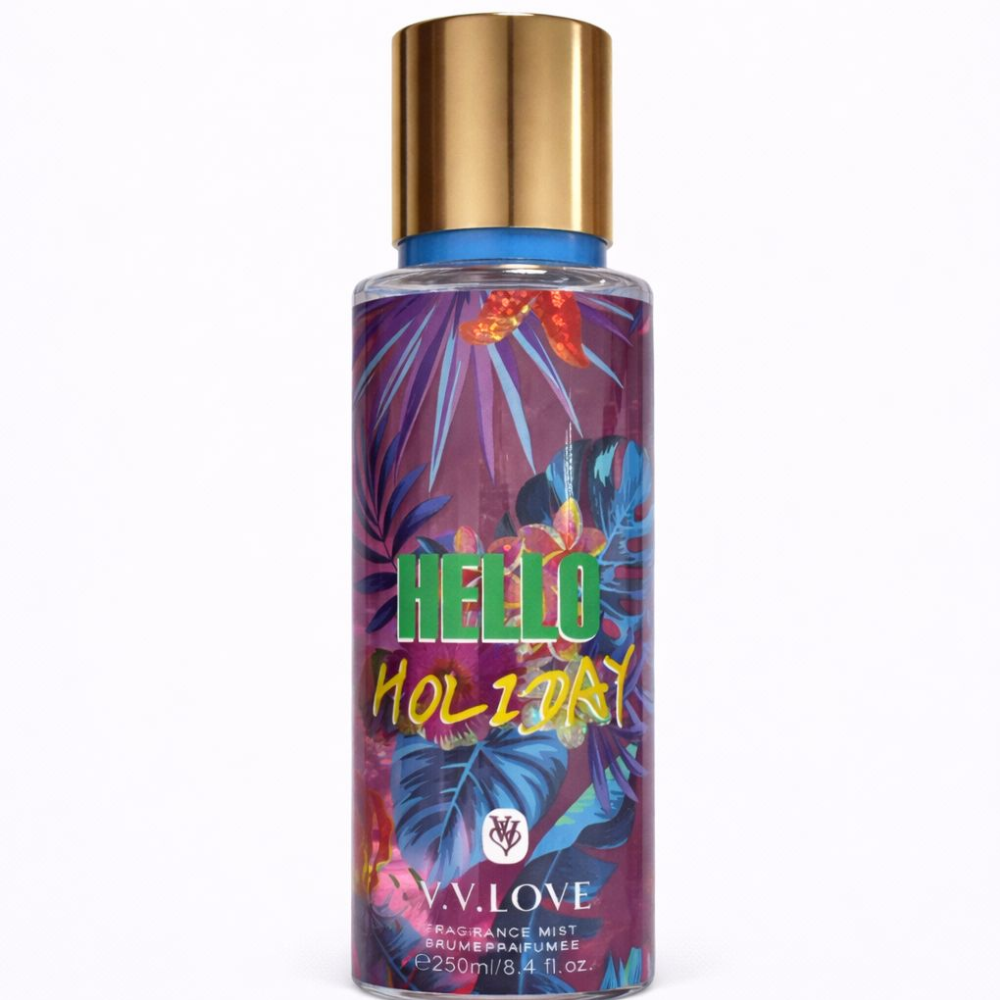 Парфюмированный спрей для тела V.V.Love Hello Holiday 250 мл