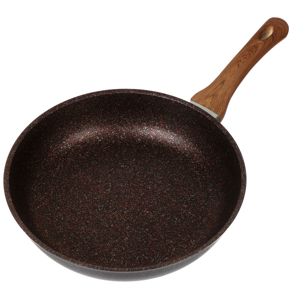 Сковорода алюминий, 28 см, антиприг, Kukmara, Granit Ultra Red Induction, индукц, сгаи280а