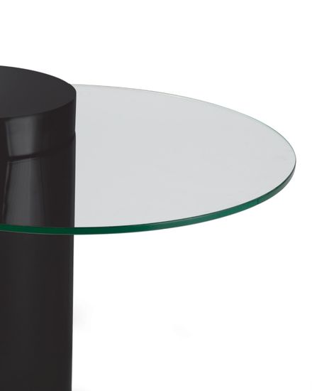 Черный приставной столик “Мартиника”