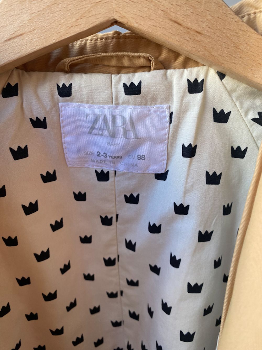 Новый плащ Zara, 98