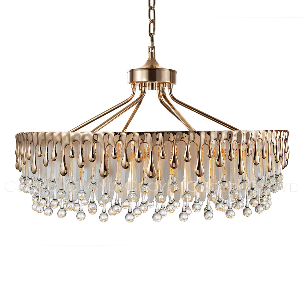 Люстра Cloyd CAPULETTI C12 / Ø80 см - золото (арт.11269)