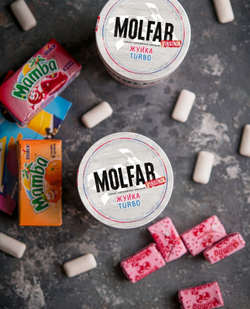 Molfar Virginia Line - Guma do żucia Turbo (200g)