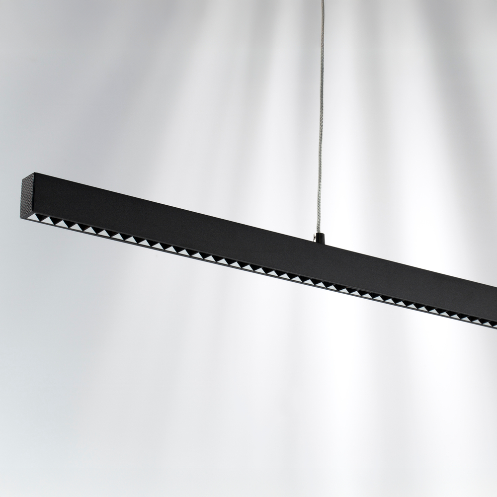 748357 Люстра SATURNO LED 36W 2800LM 25G ЧЕРНЫЙ 3000-6000K