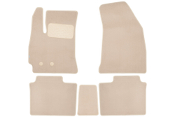Коврики в салон для CHERY Arrizo 8 2023- седан, 5шт. (текстиль, бежевые) KLEVER0406303522112KH