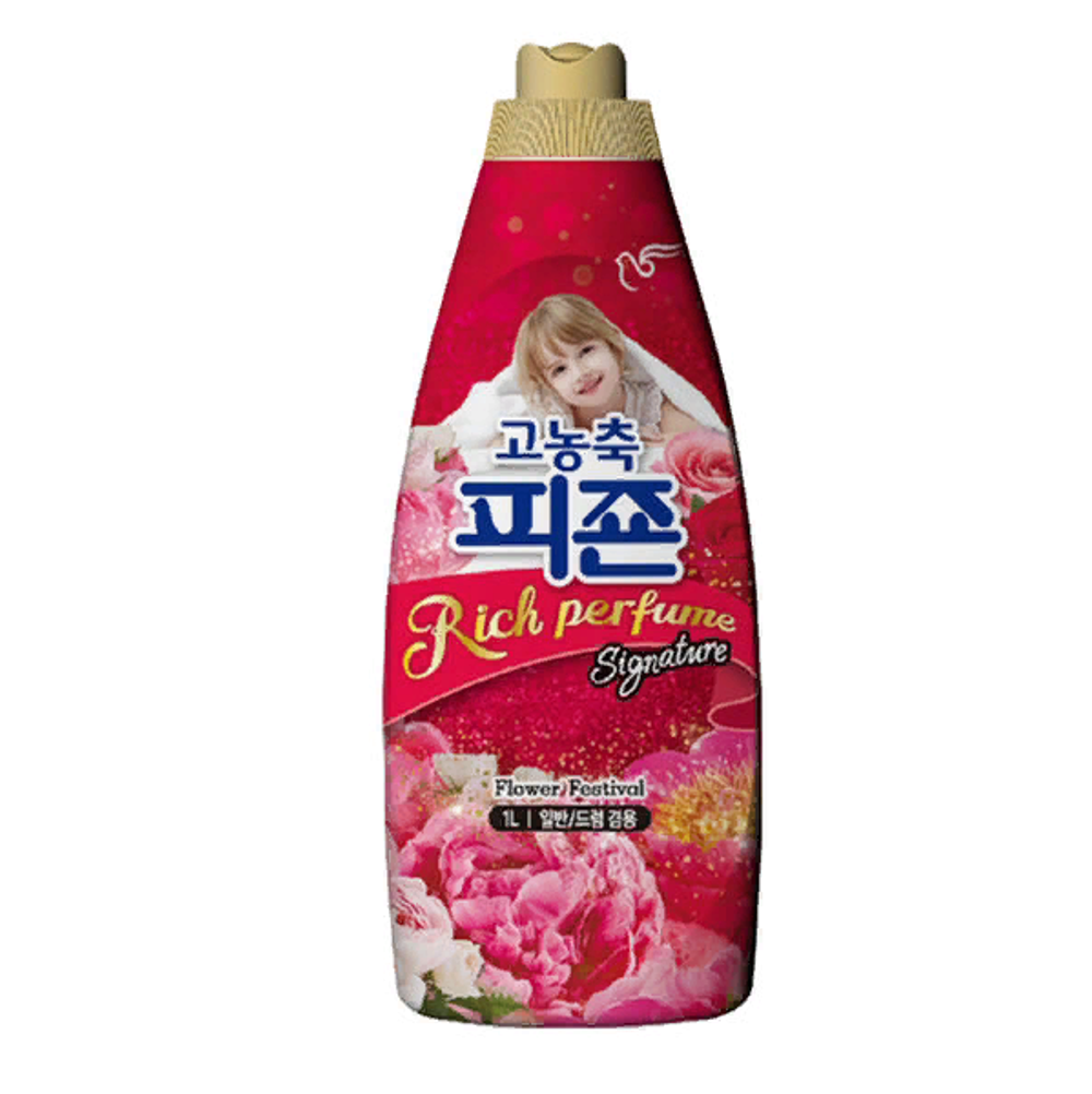 [Pigeon] Rich Perfume Flower Festival Softener - Кондиционер для белья Фестиваль цветов, 1000 мл