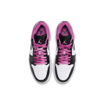 Кроссовки Air Jordan 1 Low Black Active Fuchsia