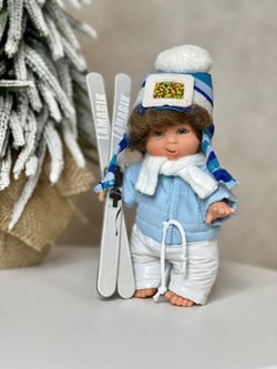 Кукла LAMAGIK виниловая 18см Gestitos Esquiador  (506A)