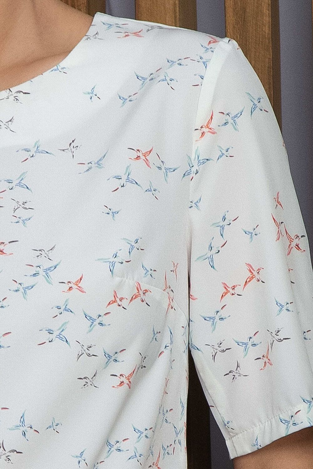 Блуза Джоан (молочная) Б13083-16М LT Collection