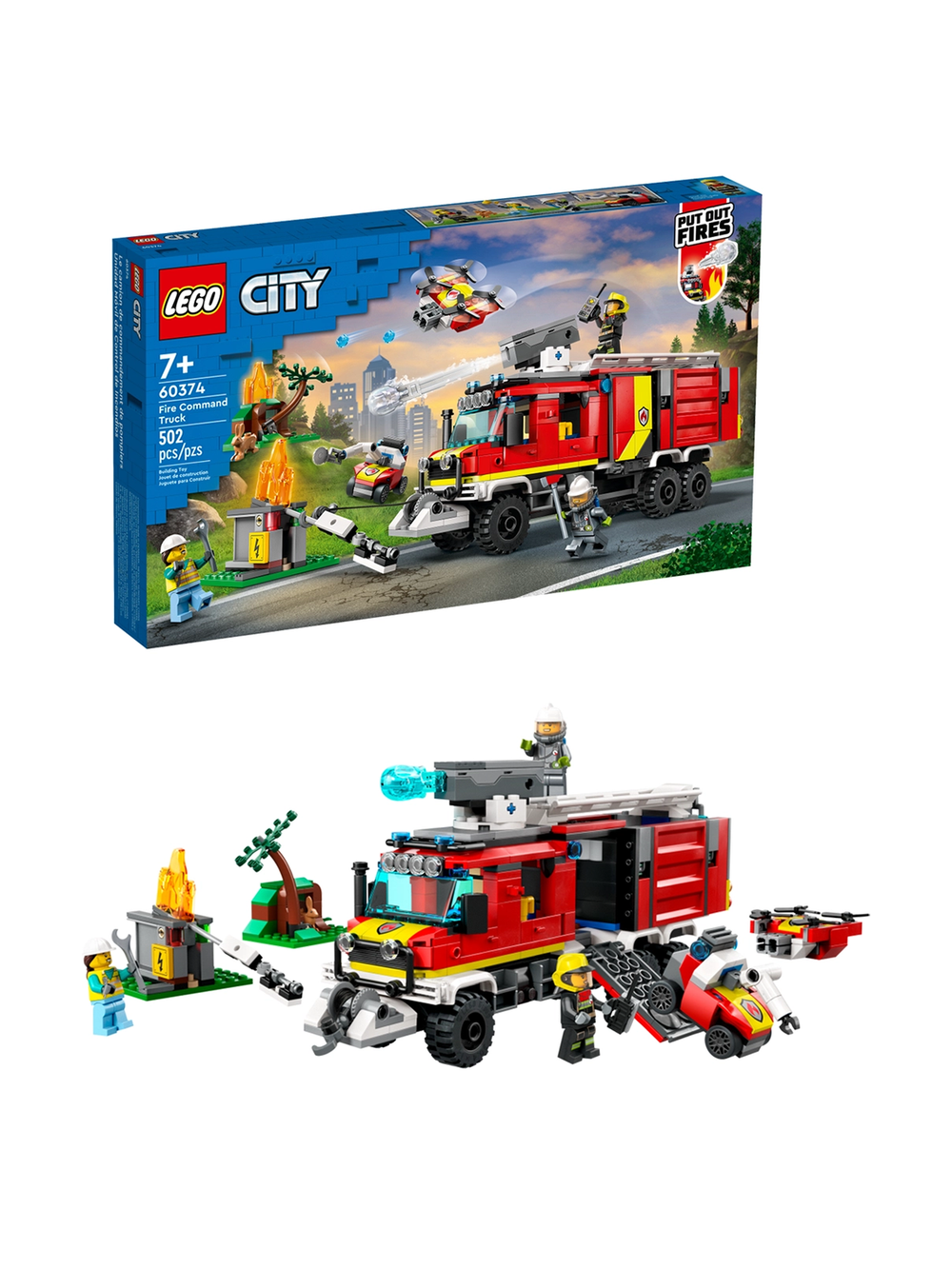Конструктор LEGO City 60374 Лего "Пожарная машина"