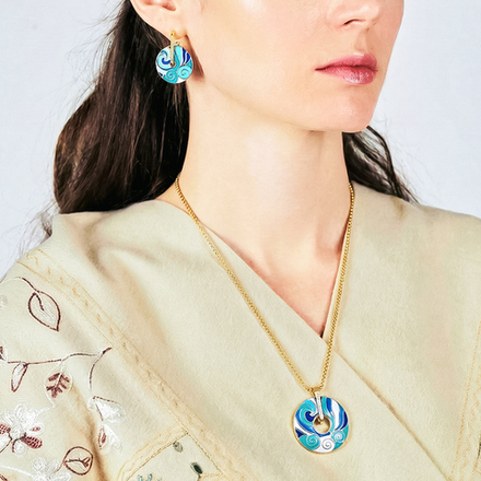 Колье Fiore Luna BP13784-1 G