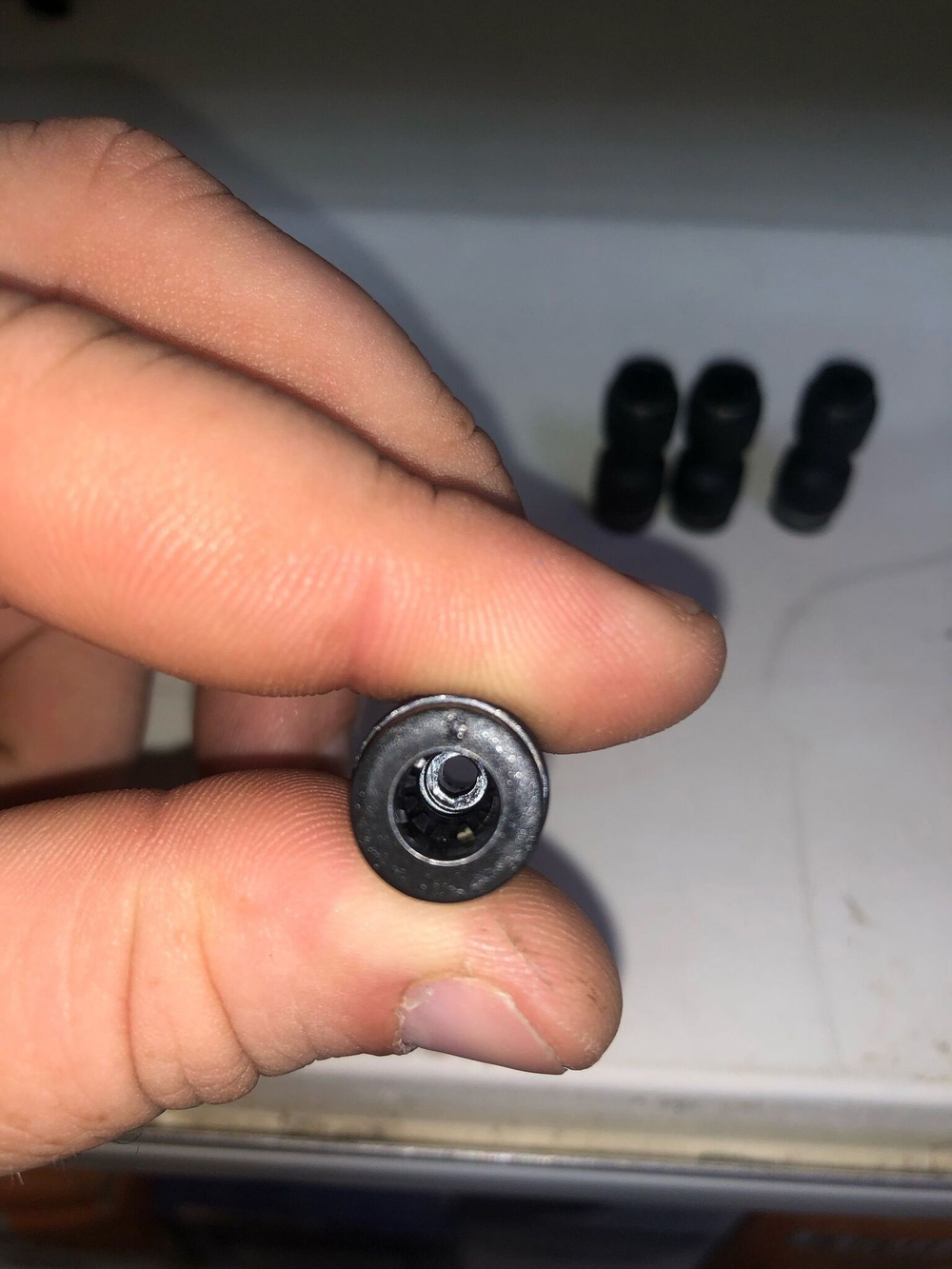 Фитинг трубок прямой пластиковый 6-4 мм комплект 4штуки ( пневмофитинг )