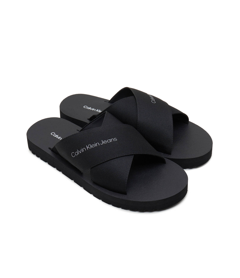 Шлепанцы CALVIN KLEIN JEANS - черный(YM0YM00942)