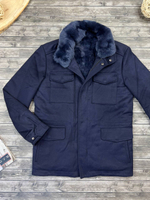 Куртка кашемировая с мехом Loro Piana