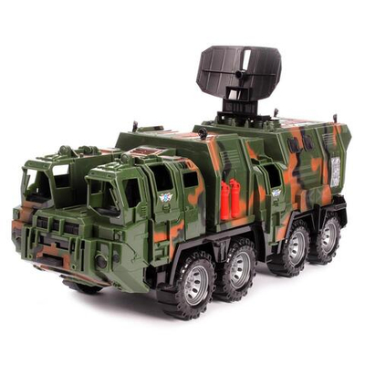 Военный тягач "Щит" с кунгом (камуфляж) (Нордпласт)